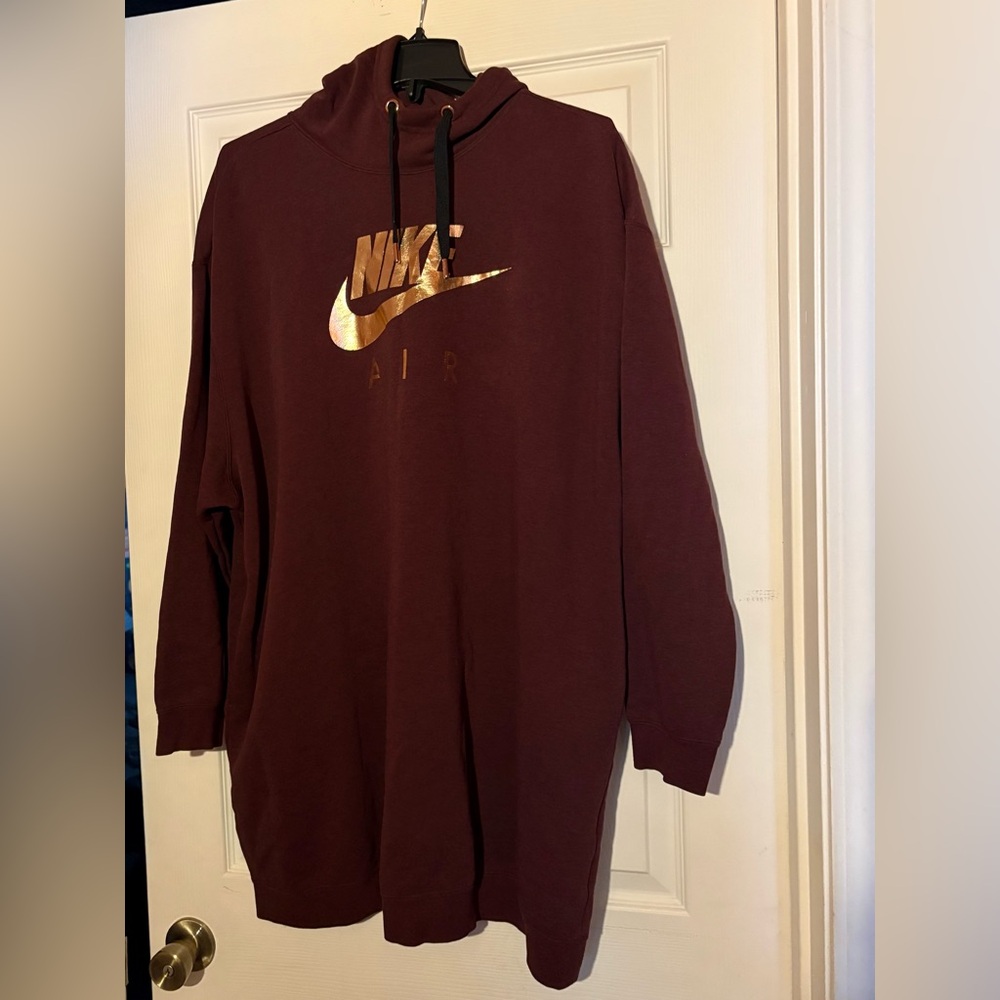 Nike hoodie dress size XL
